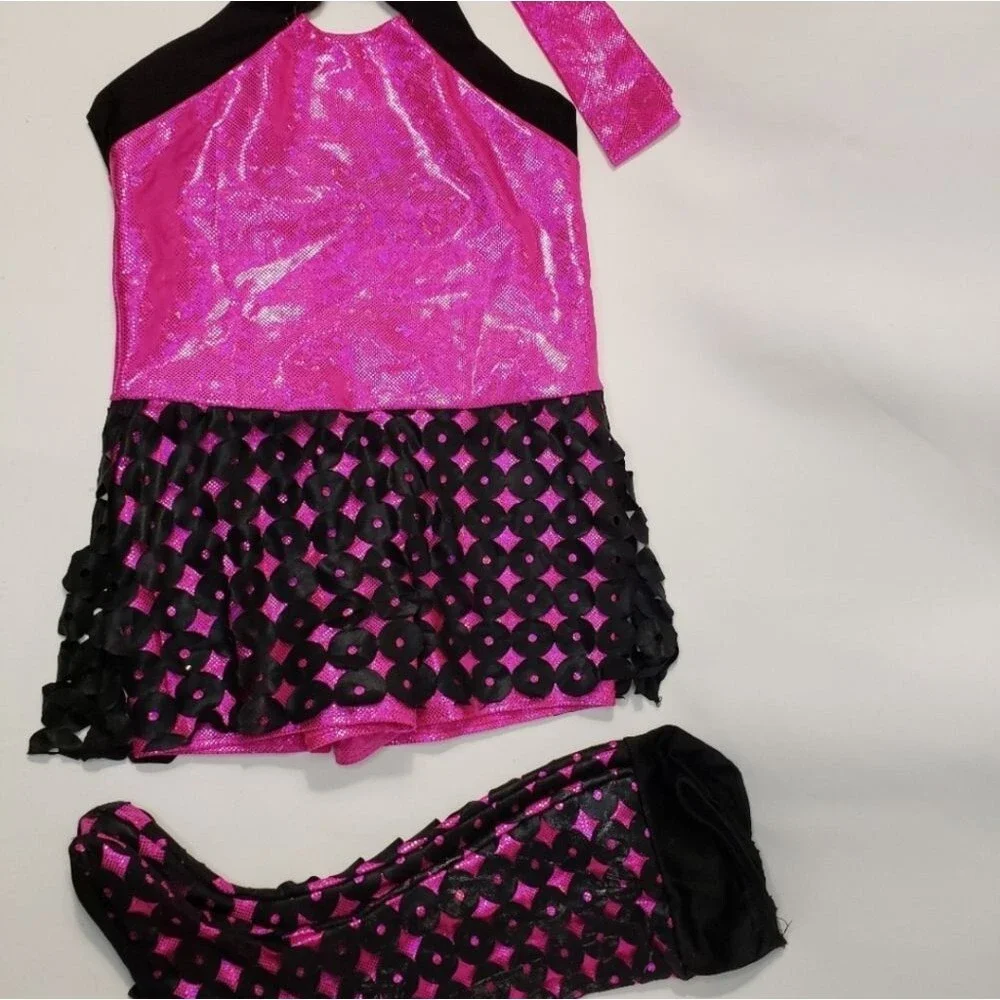 Jazz Tap Hip Hop Dance Costume Child Medium Costume Gallery